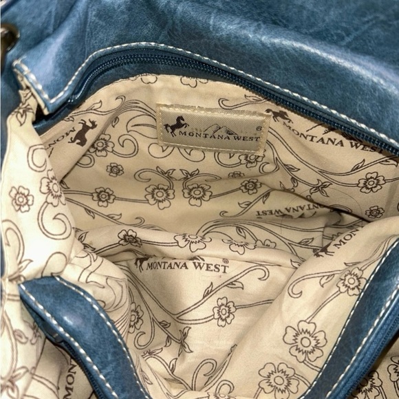 Montana West Blue Conceal Carry Purse, NWOT - Picture 16 of 16